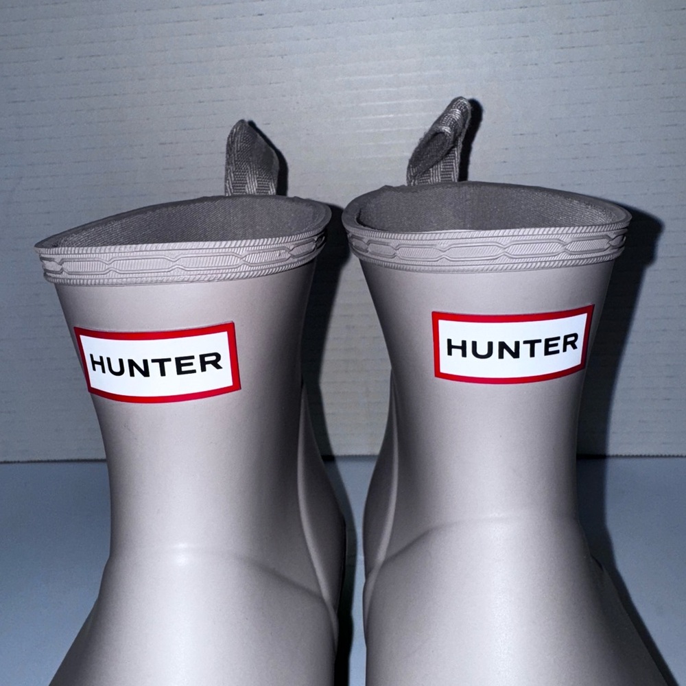 Hunter Play Short Grey Translucent Sole Rubber Ra… - image 3